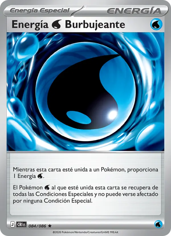 Energía Water Burbujeante #084