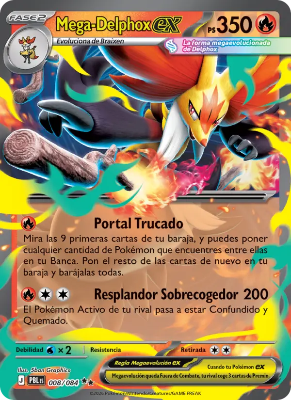 Mega-Delphox ex #008