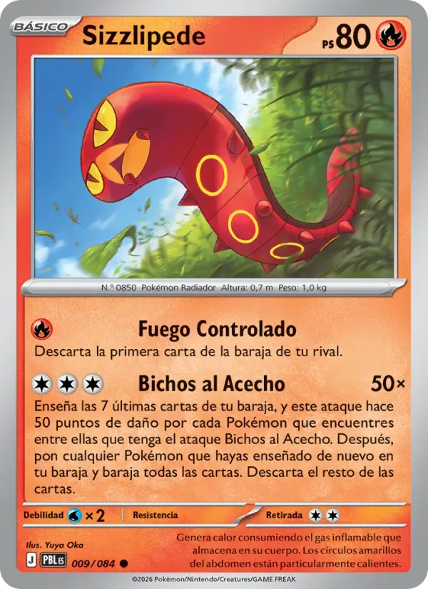 Sizzlipede #009