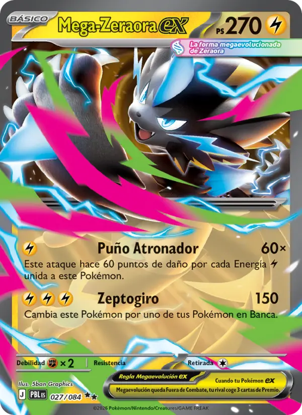 Mega-Zeraora ex #027