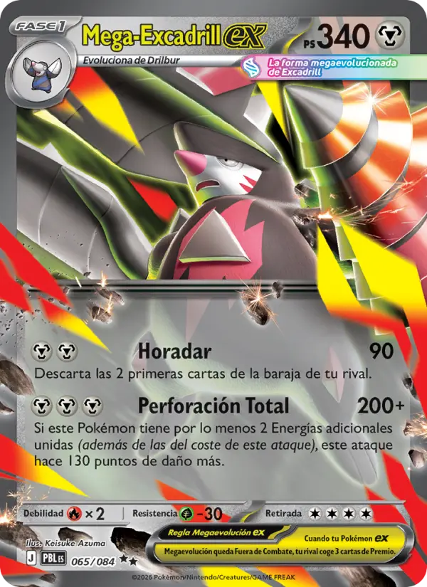 Mega-Excadrill ex #065
