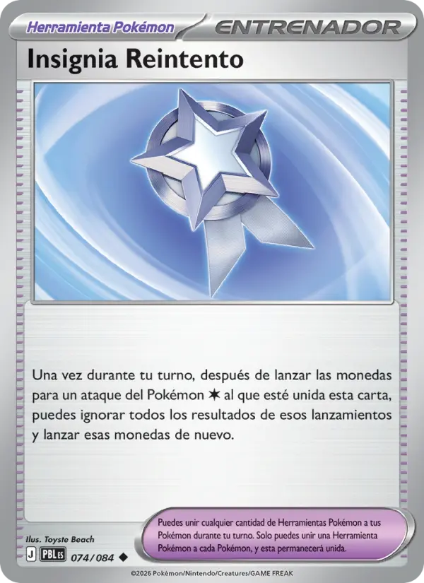 Insignia Reintento #074