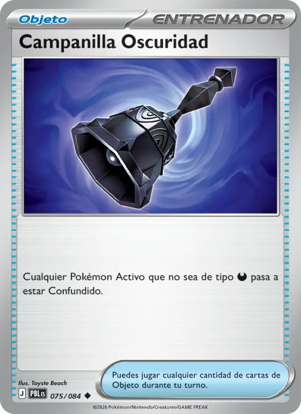 Campanilla Oscuridad #075