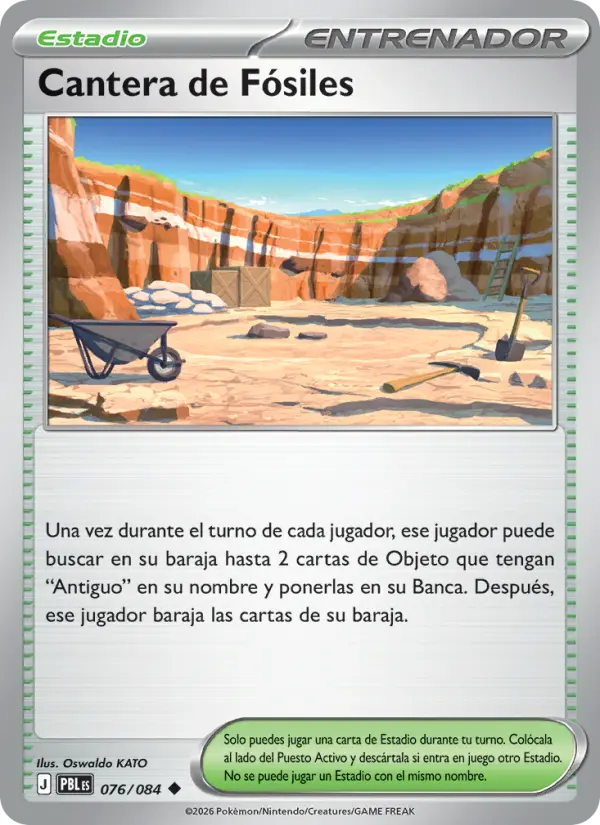 Cantera de Fósiles #076