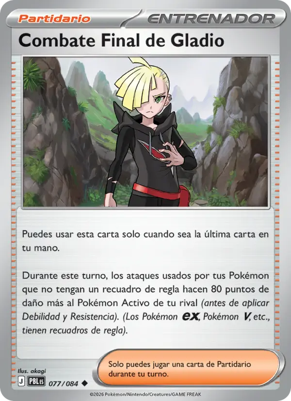 Combate Final de Gladio #077