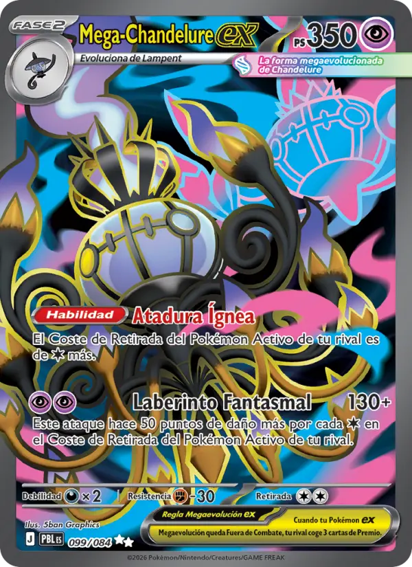 Mega-Chandelure ex #099