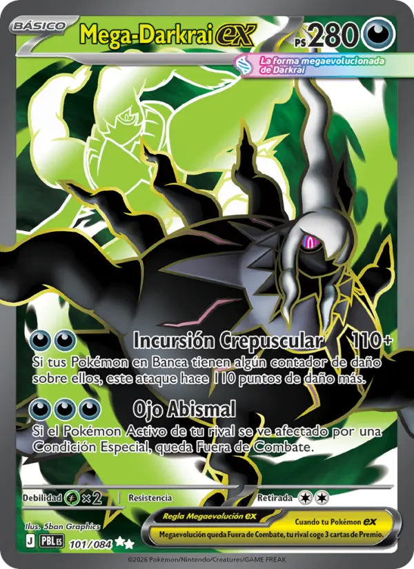 Mega-Darkrai ex #101