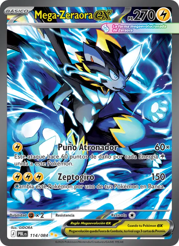 Mega-Zeraora ex #114