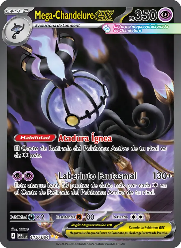 Mega-Chandelure ex #115