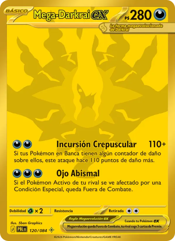Mega-Darkrai ex #120