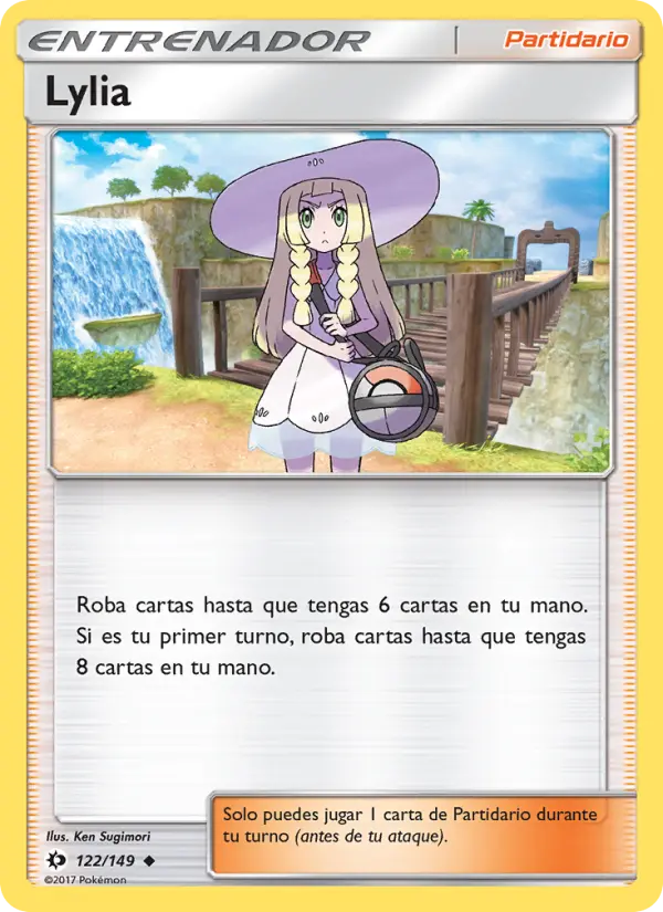 Lylia #122 — Sol y Luna (Reverse Holo)