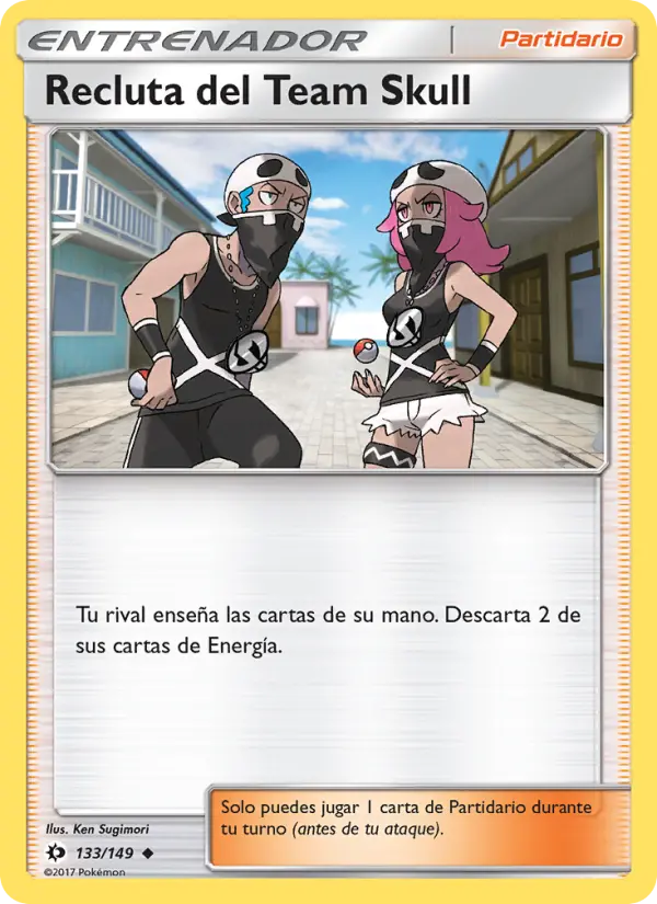 Recluta del Team Skull #133 — Sol y Luna