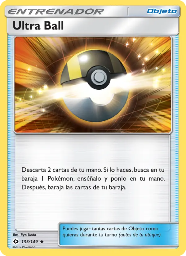 Ultra Ball #135 — Sol y Luna