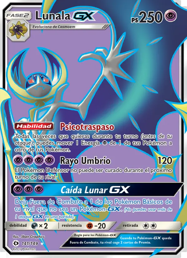 Lunala GX #141