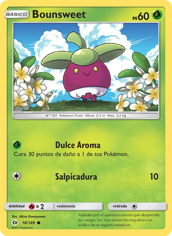 Bounsweet #18 — Sol y Luna