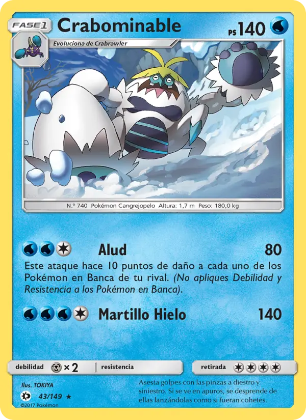 Crabominable #43