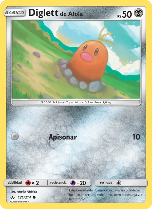 Diglett de Alola #121