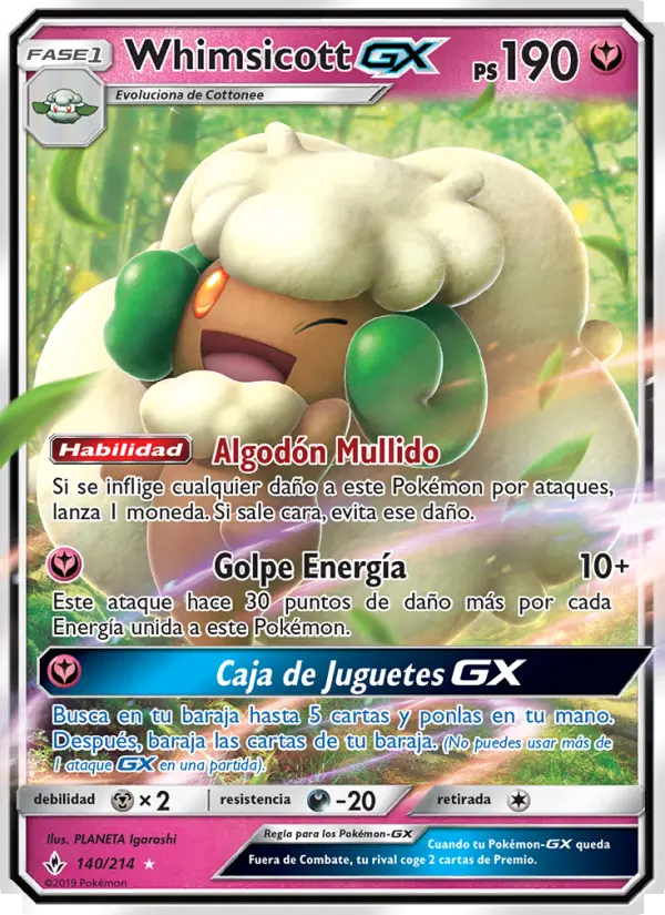 Whimsicott GX #140