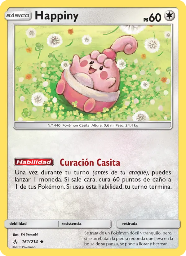 Happiny #161 — Vínculos Indestructibles (Reverse Holo)