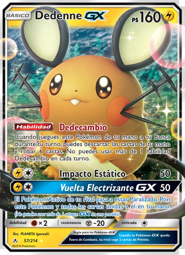 Dedenne GX #57