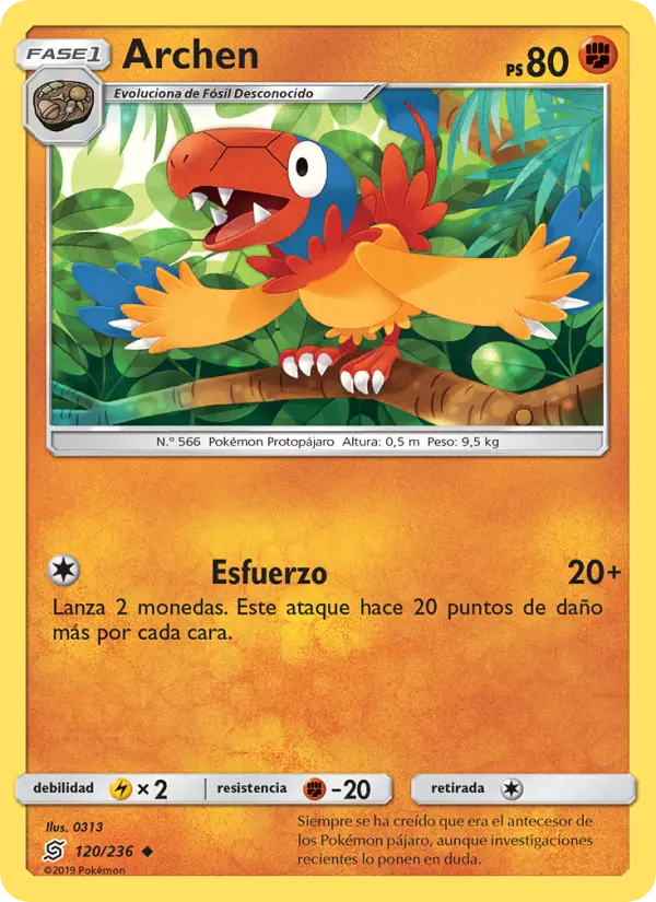 Archen #120 — Mentes Unidas (Reverse Holo)