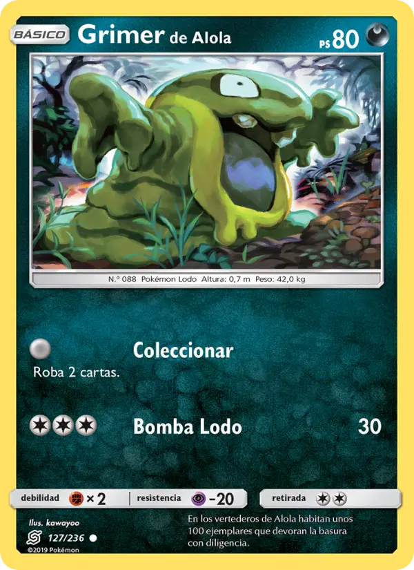 Grimer de Alola #127