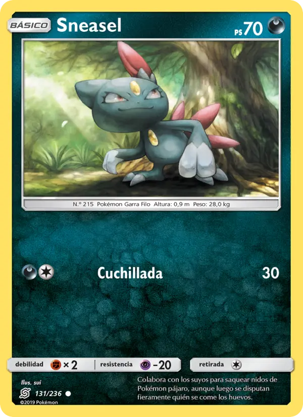 Sneasel #131 — Mentes Unidas (Reverse Holo)