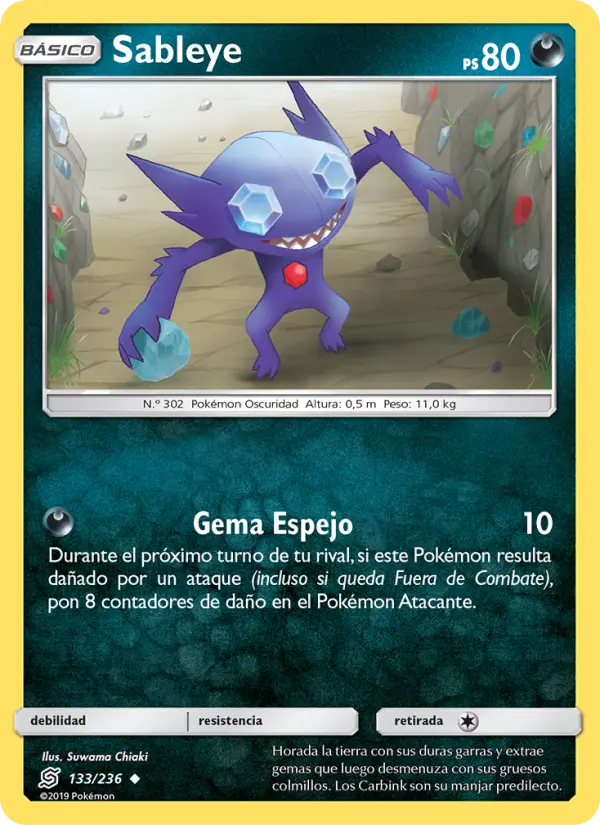 Sableye #133 — Mentes Unidas