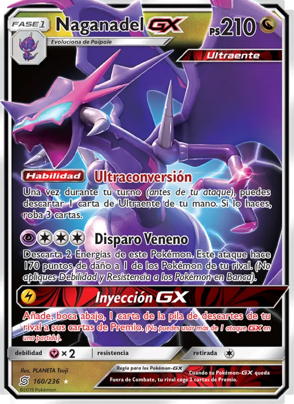 Naganadel GX #160