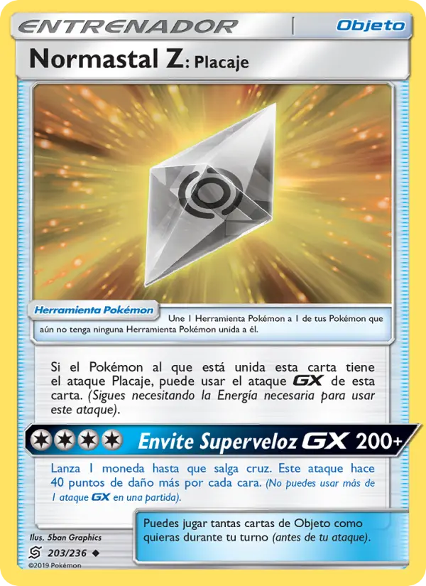 Normastal Z: Placaje #203 — Mentes Unidas (Reverse Holo)