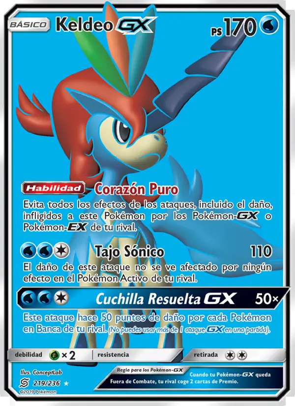 Keldeo GX #219