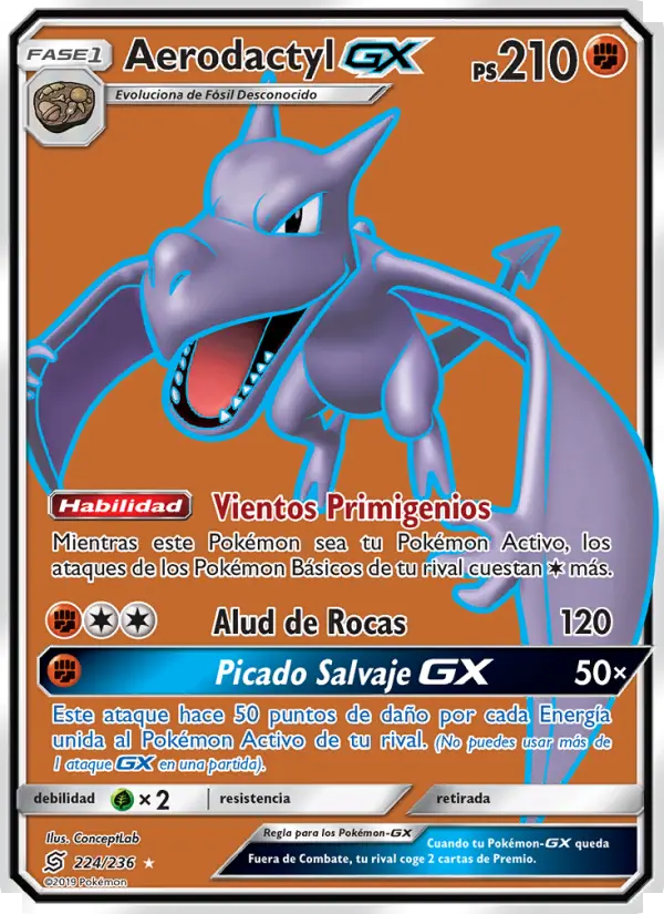 Aerodactyl GX #224