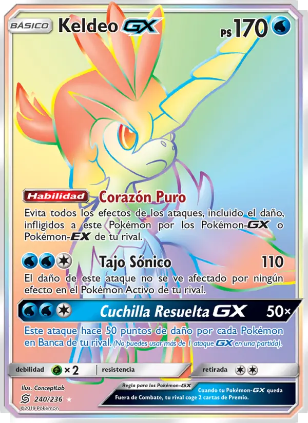 Keldeo GX #240