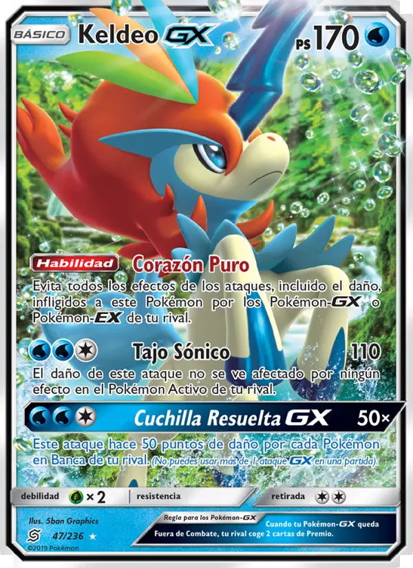 Keldeo GX #47 — Mentes Unidas