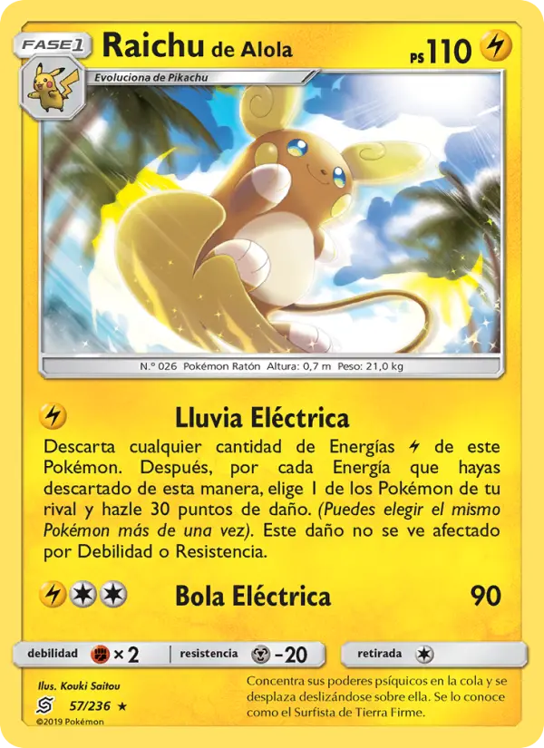 Alolan Raichu #57