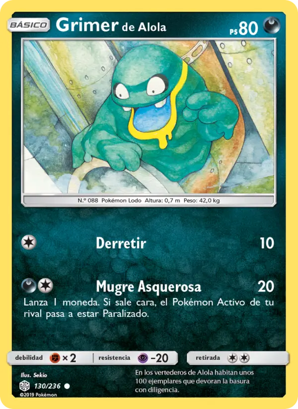 Grimer de Alola #130