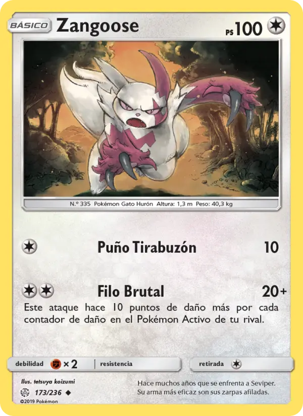 Zangoose #173