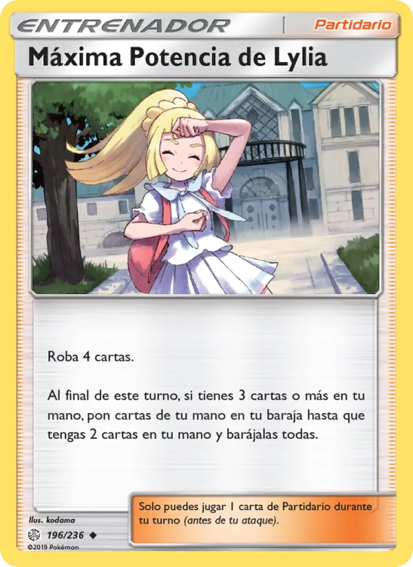 Máxima Potencia de Lylia #196