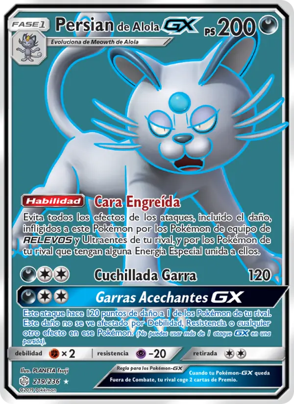 Persian de Alola GX #219