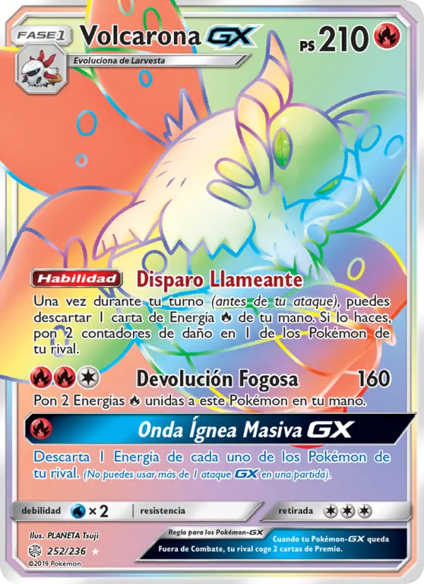 Volcarona GX #252