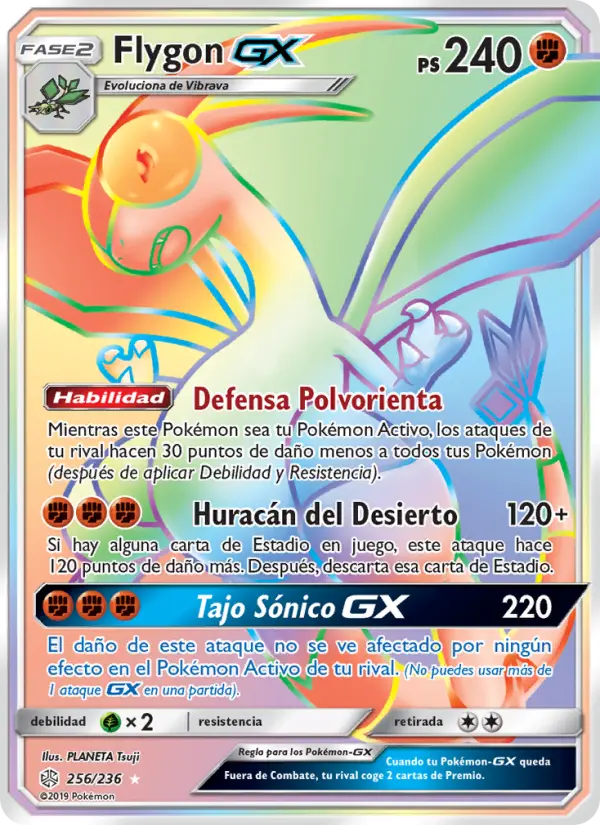 Flygon GX #256