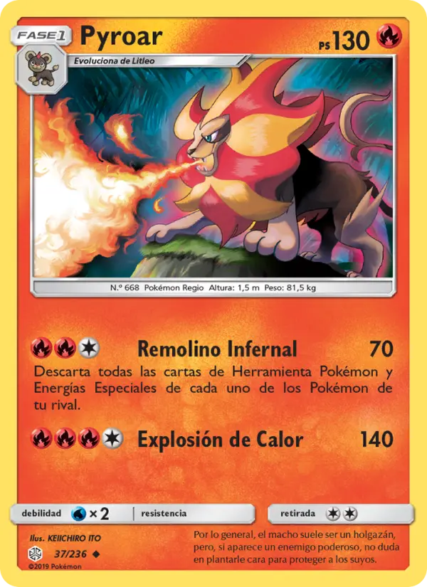Pyroar #37