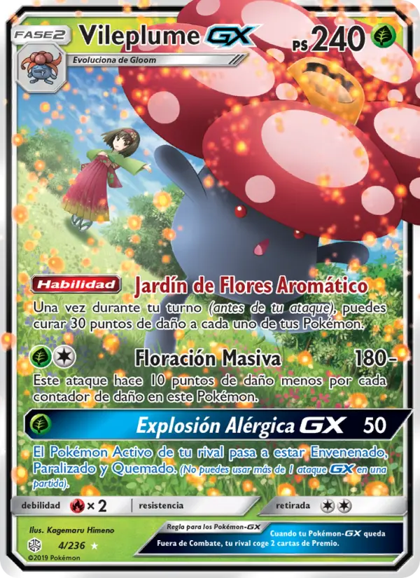 Vileplume GX #4