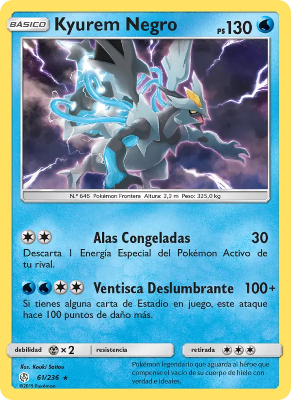 Kyurem Negro #61 — Eclipse Cósmico