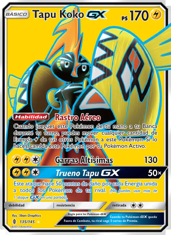 Tapu Koko GX #135
