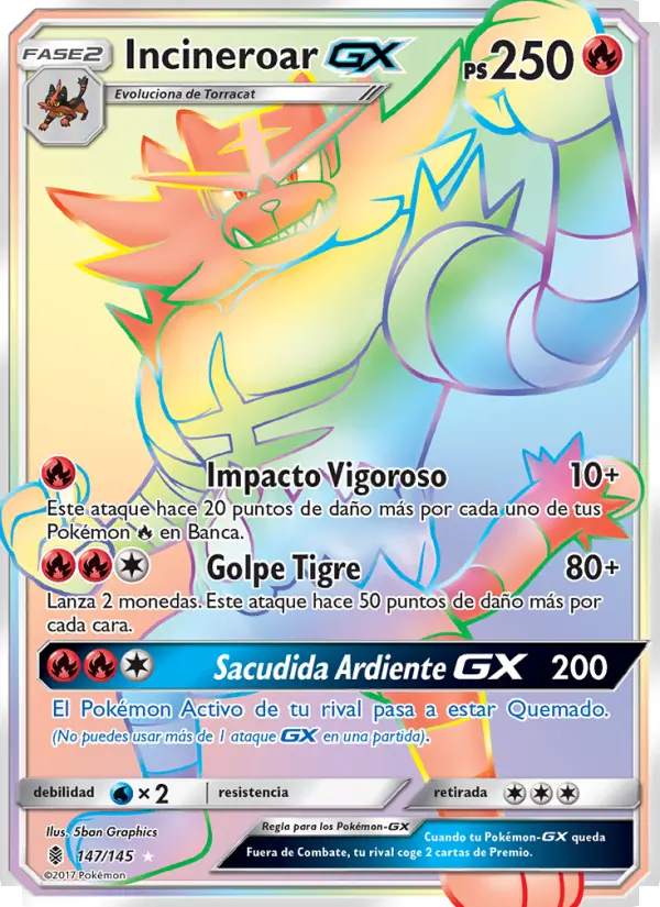 Incineroar GX #147