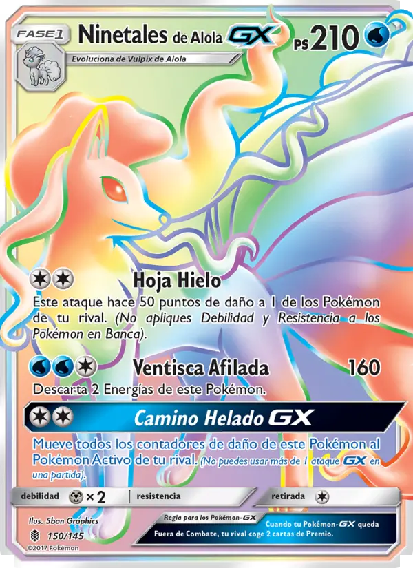 Alolan Ninetales GX #150