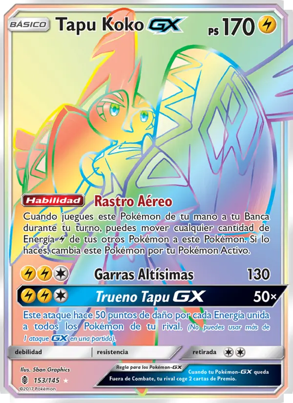 Tapu Koko GX #153