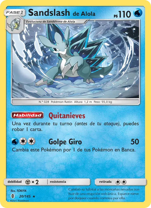 Sandslash de Alola #20