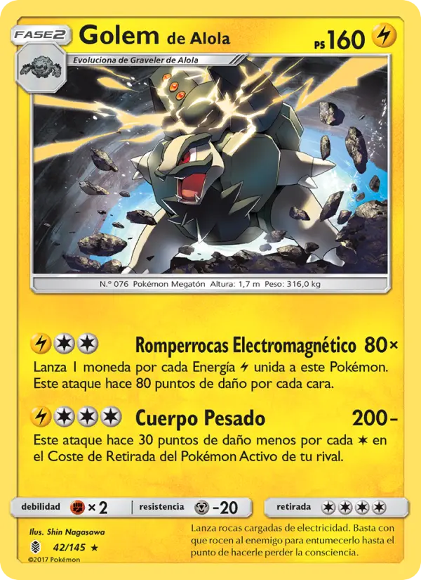 Golem de Alola #42